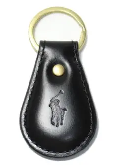 POLO RalphLauren ポロラルフローレン キーホルダー 黒 526