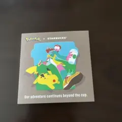 Pokémon + STARBUCKS ステッカー
