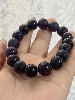 水晶ブレスレット アメシスト お守り 開運 恋愛運 天然石ブレス