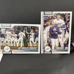 ロ*ス様 ロサンゼルス・ドジャース トレーディングカードセット　topps202