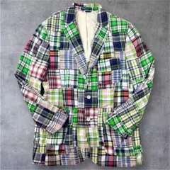 Polo Ralph Lauren パッチワークジャケット サイズL