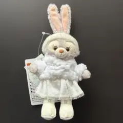 ディズニーシー　ホワイトウインタータイムワンダーズ　ステラルー　ぬいぐるみバッジ