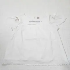 mezzo piano junior オフショルダートップス 150cm