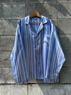 80’s パジャマシャツ　ボックスシルエット　MADE IN USA