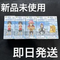 ワンピース ワールドコレクタブルフィギュア エニエスロビー 5個セット