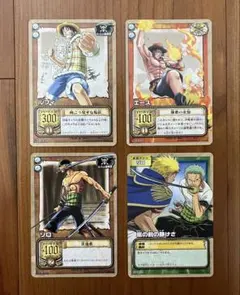 ワンピースカード 初期 旧裏 カードダス ルフィ まとめ売り - メルカリ