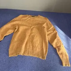 UNIQLO マスタード 長袖セーター L