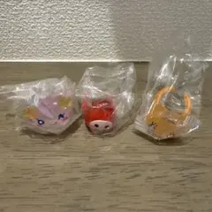 たまごっち ぷくっとクリアリング　ふらわっち　いちごっち　めめっち