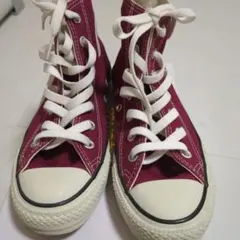 CONVERSE ALL STAR バーガンディ ハイカットスニーカー 23.5