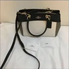 1月中限定！特別値下げ★新品★COACH トライカラーバック★プレゼントにも！
