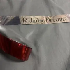 7th fes 銀テープ ホロライブ Ridin'on Dreams 赤