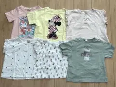 【90サイズ】petit main等　半袖6点セット　女の子