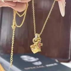 ネックレス レディース デイジー ハート ロック モチーフ ヴィンテージ 