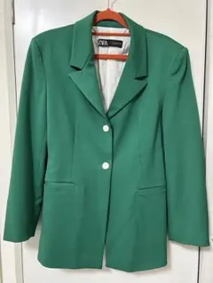 2026年最新】ZARA カラー：グリーン系 レディース テーラード