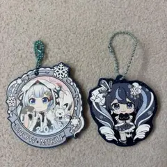 初音ミク（Snow Miku）　ラバーストラップ2点