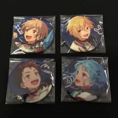 真白友也　仁兎なずな　天満光　紫之創／あんスタ 缶バッジ　7周年　Ra*bits