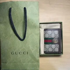 GUCCI オフィディア GGスプリーム 二つ折り財布 数回使用 美品 - メルカリ