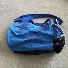 adidas ダッフルバッグ 青/黒 中型