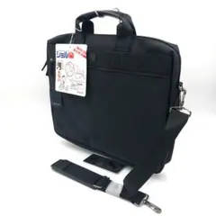 LINA GINO ブラック ビジネスバッグ　0034