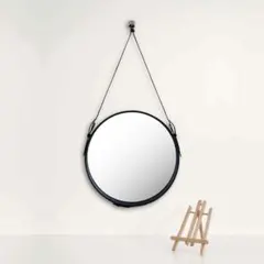 HAY MIRROR NO 2 / Φ50 壁掛け鏡 ブラウン - メルカリ