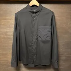 ZARA ボタンダウンシャツ ブラック Lサイズのサムネイル