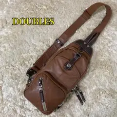 HARVEST送料込DOUBLESレザー革ボディバッグハーヴェストカバンリュック