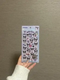 【国内正規品】Kuromi ボンボンドロップシール　第二弾