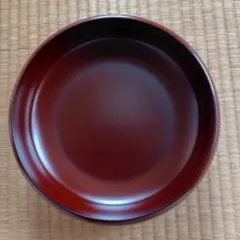 宮内庁御用達　山田平安堂　古代朱漆塗り　大鉢　菓子盆のサムネイル