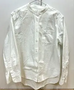 【無印良品】ホワイト Mサイズ　長袖ブラウス