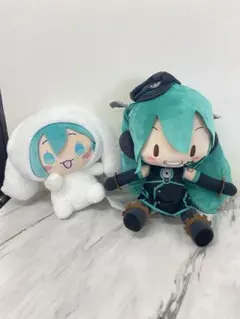 ＊ 初音ミク ぬいぐるみ 2個セット
