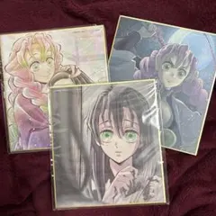 甘露寺蜜璃 鬼滅の刃 特別放送版 提供イラストミニ色紙 刀鍛冶の里編