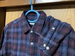 ★冬物【MADISON WALKER】165サイズ相当　ネルシャツ　綿100%