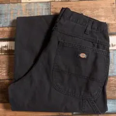 ディッキーズ ダックペインターパンツワークパンツ 32×34 ブラックのサムネイル