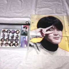 BTS ジミン スローガン スクエア 正方形 マスター マスタニム セット
