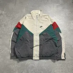 90sNIKEナイロントラックジャケットオールドナイキビンテージ古着L短丈