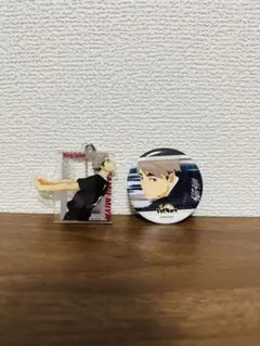 ハイキュー！！ アクリルキーホルダー＆缶バッジ 宮治