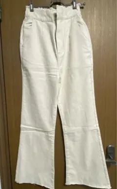 who's who chico チコ　フレアデニム　フリーサイズ