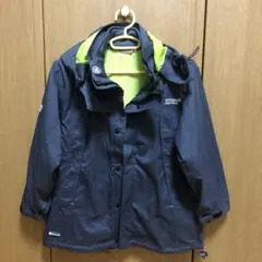 ジャケット　ブルゾン　ブルークロス　インナー付き　パーカージャケット　130