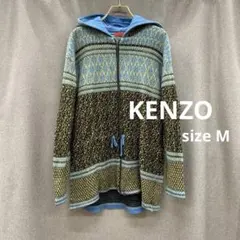 N847＊ KENZO ケンゾー レディース ニット パーカー Mサイズ