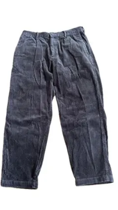 コーデュロイ ワイドパンツ ブラウン