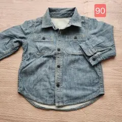 美品♡　baby GAP デニムシャツ