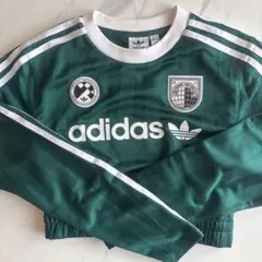adidas グリーン 長袖 Tシャツ IR9803
