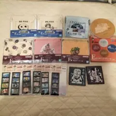 【全15点】一番くじ ワンピース 巾着、ステッカー、ラバーコースター、プレート