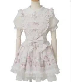 Sweet Gingham Tea Room ワンピース ピンクのサムネイル
