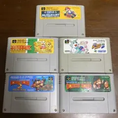 スーパーファミコン ゲームソフト 5本セット