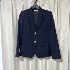 OLIVE des OLIVE 替ボタン付 濃紺シングル ブレザー 165A