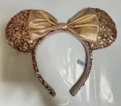 ピンク スパンコール ディズニー カチューシャ