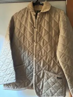 1000円値下げ！LAVENHAM ベージュ キルティングジャケット