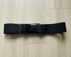 リボン付き　ブラックゴムベルト
