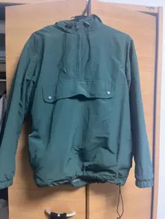 90s J.CREW 緑 プルオーバー ナイロンジャケット XS ヴィンテージ